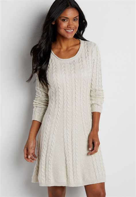 knit sweater dress