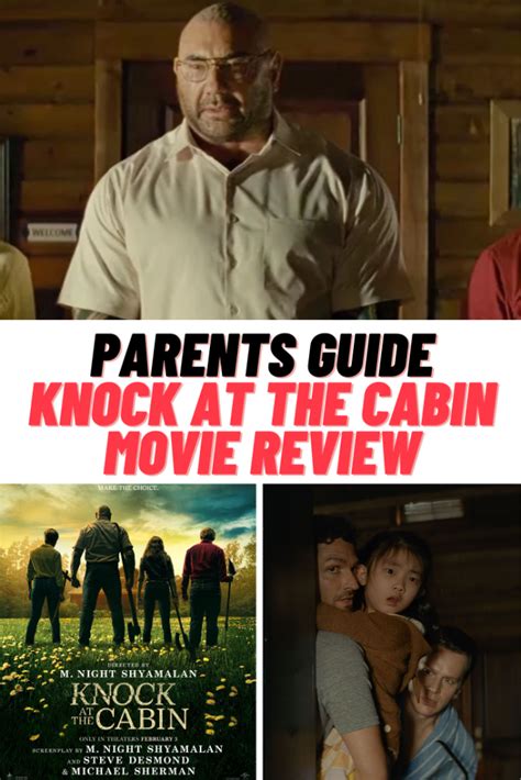 knock at the cabin parents guide