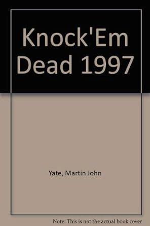 knock em dead 1997 the ultimate job seekers handbook Epub