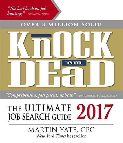 knock em dead 2009 the ultimate job search guide knock em dead Reader