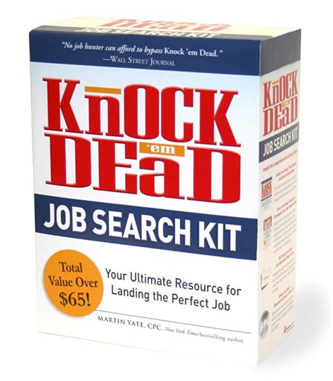 knock em dead job search kit your ultimate resource for landing the perfect job Epub