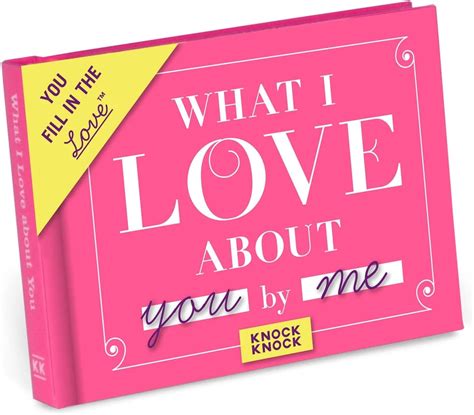 knock knock what i love about you fill in the blank journal Epub