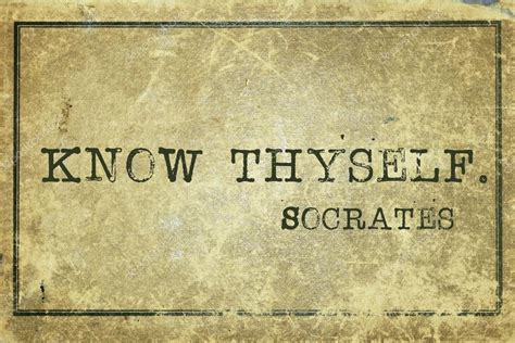 know thyself know thyself Reader