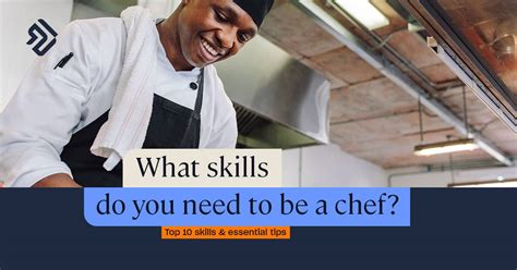 knowledge level needed to be a head cook