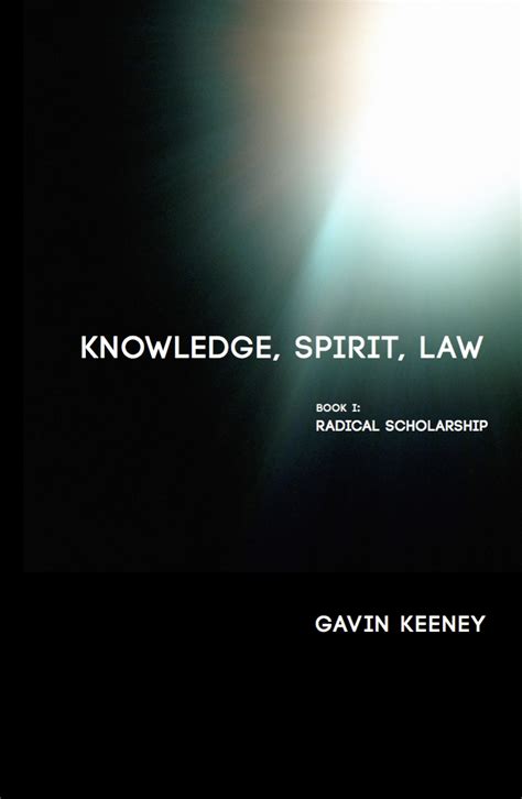 knowledge spirit law radical scholarship Doc