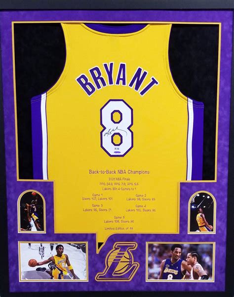 kobe signed jersey