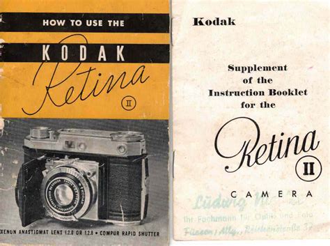 kodak camera manuals Doc