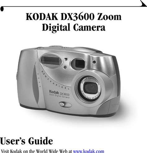 kodak dx3600 user guide Epub