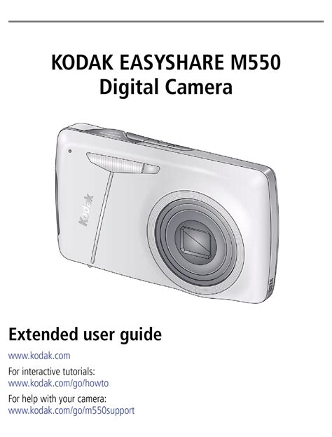 kodak m550 user guide Doc