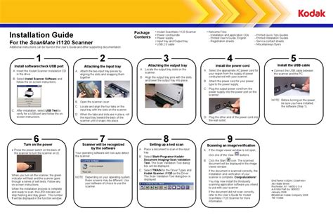 kodak scanmate i1120 manual PDF