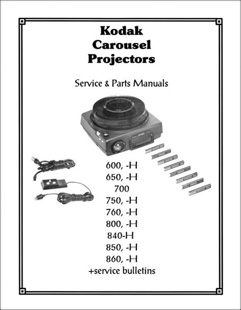 kodak slide projector manual PDF