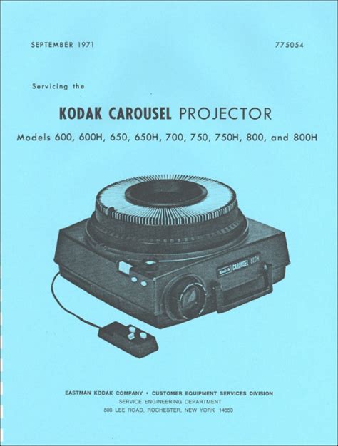 kodak slide projector service manual Reader