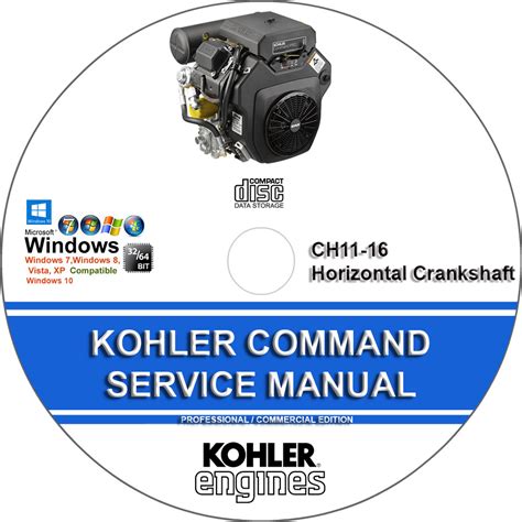 kohler command repair manual Kindle Editon