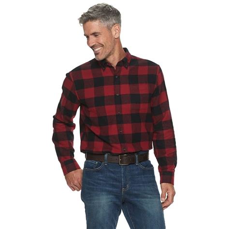 kohls flannel shirts