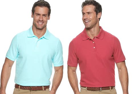 kohls mens polo shirts