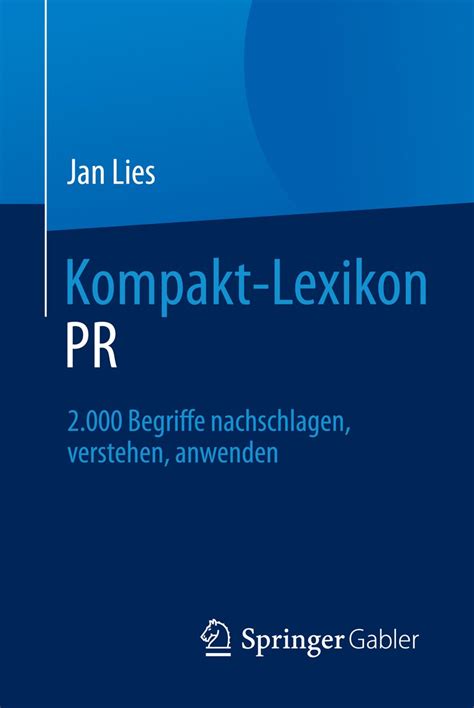 kompakt lexikon pr begriffe nachschlagen verstehen PDF