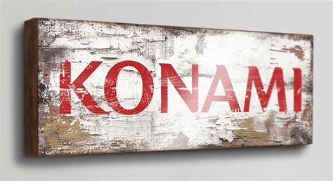 konami sign