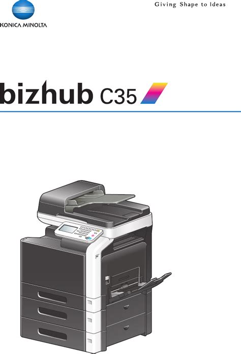 konica bizhub c35 user manual Kindle Editon