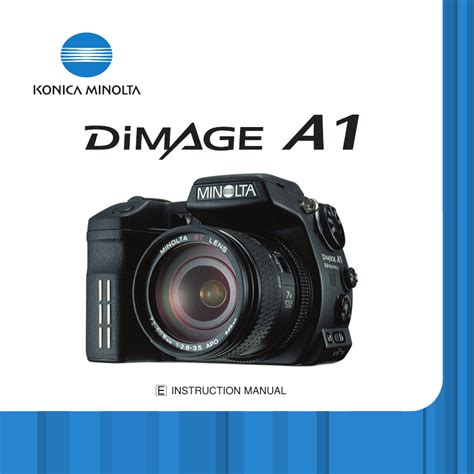 konica minolta dimage a1 instruction manual Kindle Editon