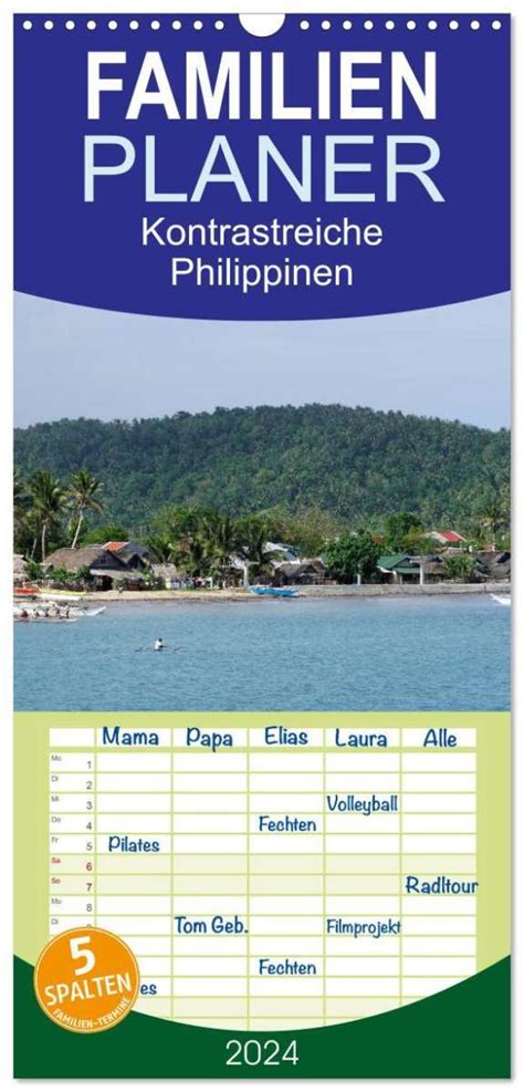 kontrastreiche philippinen tischkalender 2016 quer PDF