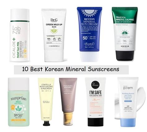 korean mineral sunscreen