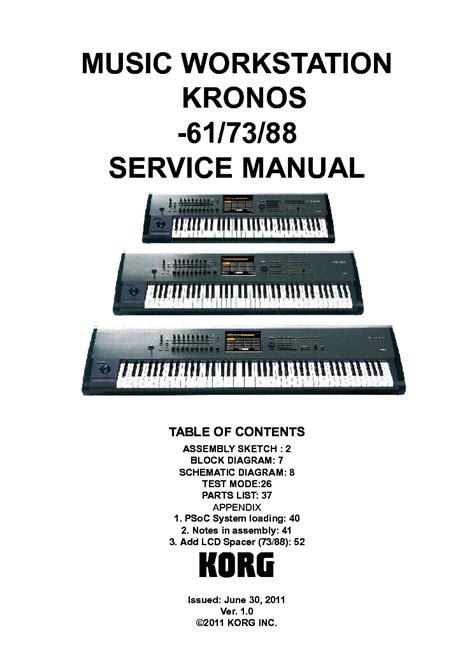 korg kronos owners manual Reader