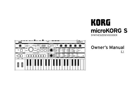 korg microkorg manual pdf Reader