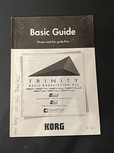 korg trinity owners manual Kindle Editon