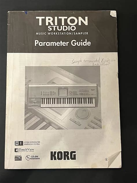 korg triton music workstation sampler manual Epub