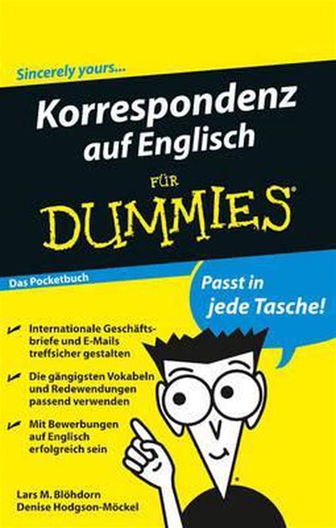 korrespondenz englisch uuml dummies pocketbuch ebook Epub