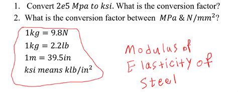 kpsi to mpa