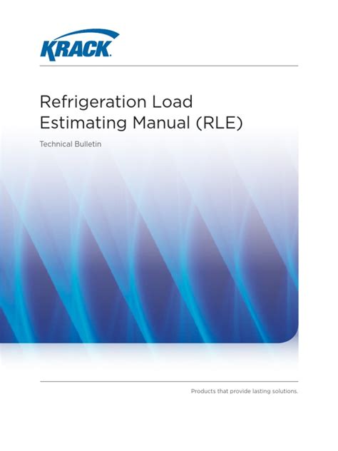 krack refrigeration manual PDF