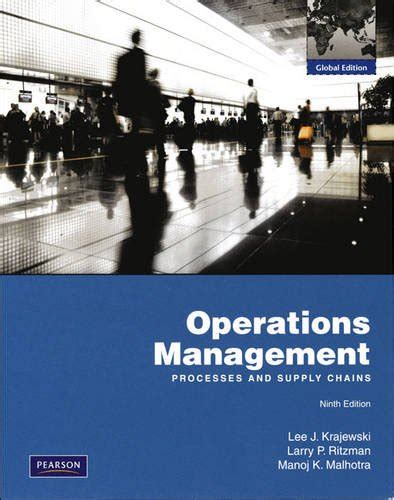 krajewski operations management supplement a Kindle Editon