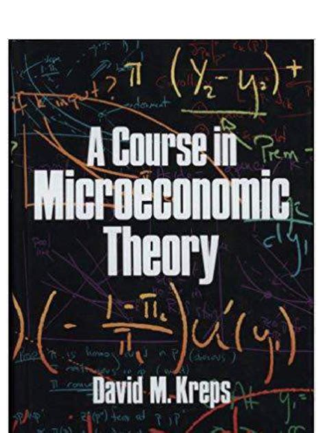 kreps a course in microeconomic theory solutions pdf Ebook Epub