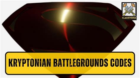 kryptonian battlegrounds codes