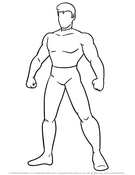 ks2 superhero drawing template Reader