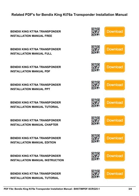 kt76a pdf install manual PDF