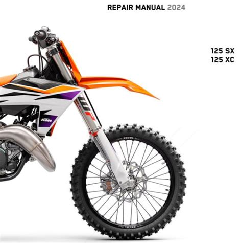 ktm 125 sx repair manual 2013 PDF