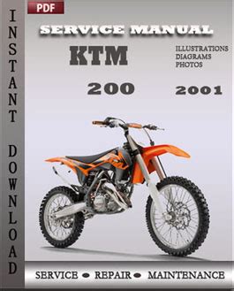 ktm 200 workshop manual Kindle Editon