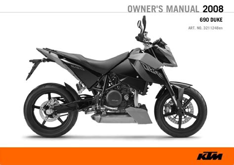 ktm duke 690 service manual pdf Doc