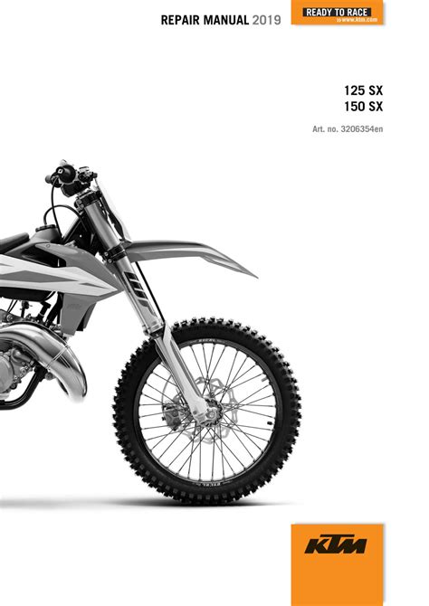 ktm sx 125 service manual free Doc