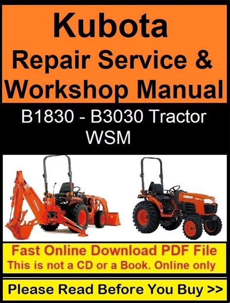 kubota b3030 service manual Doc