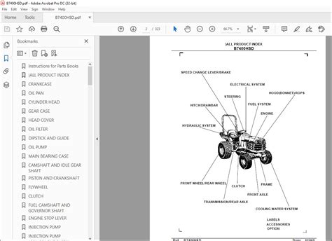 kubota b7400hsd manual Doc