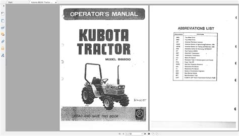 kubota b8200 service manual Reader