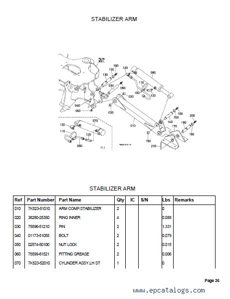 kubota bt820 parts manual user guide Doc