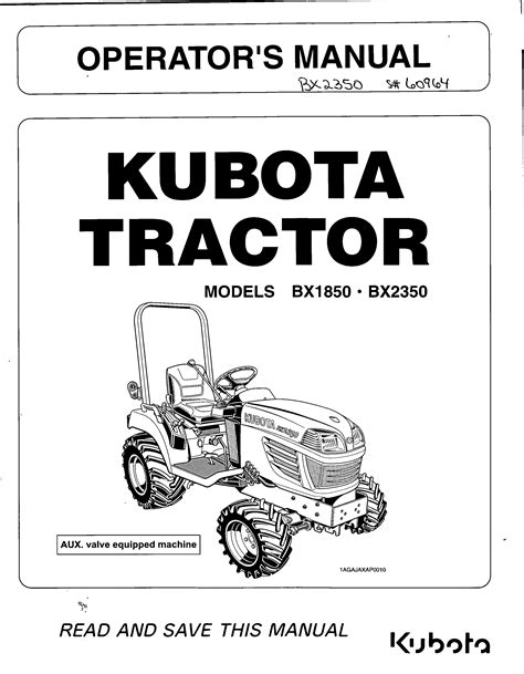 kubota bx24 operators manual Epub