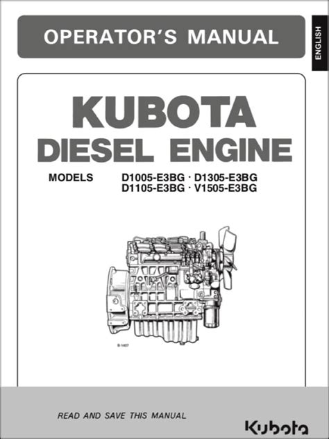 kubota d1105 t service manual pdf Epub