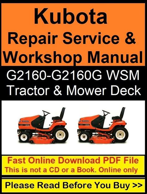 kubota g2160 owners manual Reader