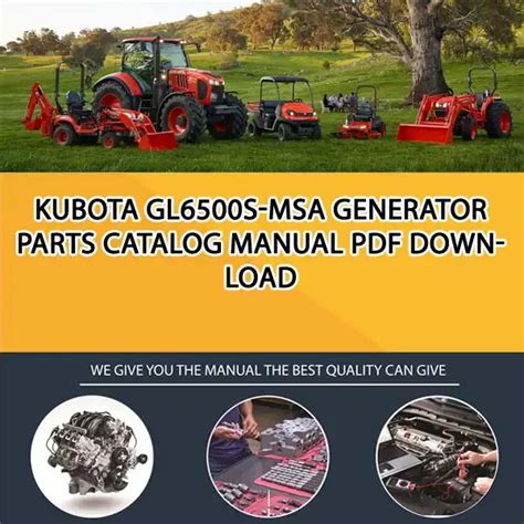 kubota gl6500s manual Doc