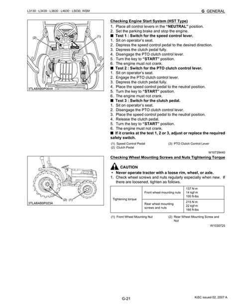 kubota l3130 owners manualpdf Kindle Editon